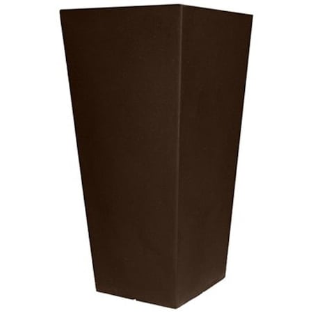 Tusco Products Tusco Products TUSCTU26ES 26 in. Cosmopolitan Tall Espresso Planter TUSCTU26ES
